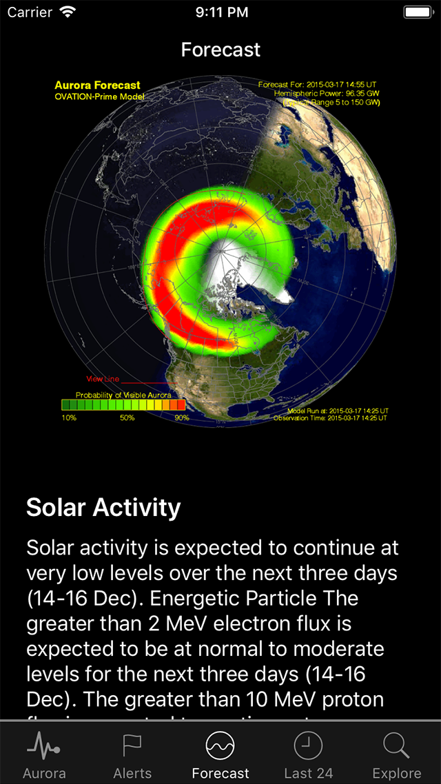 Space Weather App